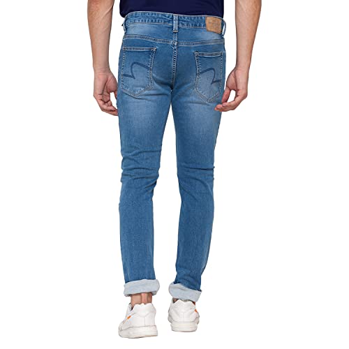 Image of Spykar Men's Rover Regular Fit Mid Rise Casual Jeans