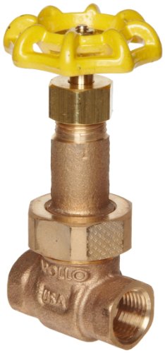 Apollo 107T Series Bronze Gate Valve, Class 150, Rising Stem, 3/4" NPT Female #1