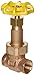 Apollo 107T Series Bronze Gate Valve, Class 150, Rising Stem, 1-1/2" NPT Female