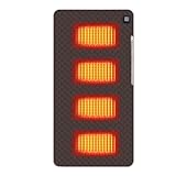 Cushion - Cojín térmico térmico para exteriores, 45 x 90 cm, con 3 niveles ajustables de calor, diseño de cadera y espalda de hombro