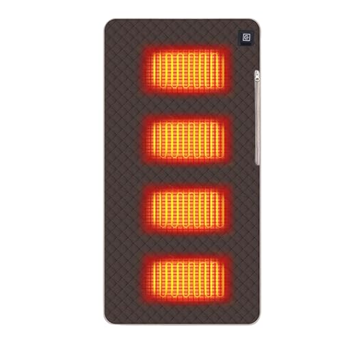 Almohadilla de asiento con calefacción, 3 ajustes, eléctrica, portátil, inalámbrica, calentador de silla de oficina, cojín de estadio, para adultos, oficina, al aire libre, estadio, deportes, caza