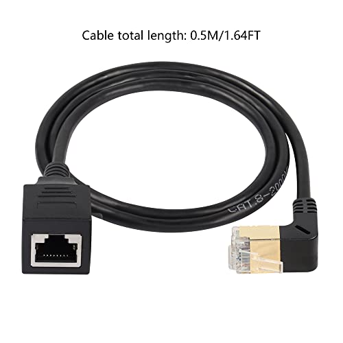 Cable de extensión Ethernet SinLoon Cat8 0.5 m miniatura 6