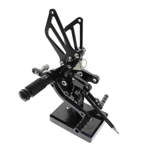 Repose-pieds moto anti glisse en aluminium pour sécuriser le passager sur SV650