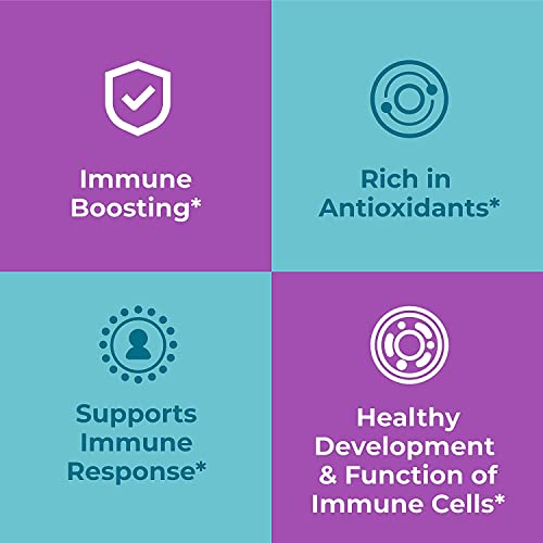 Hyland's Naturals Adult & Kids Organic Elderberry Plus Gummies, Organic Black Elderberry With Zinc & Vitamin C, Immune Support For Adults &Children, 60 Vegan Adult Gummies + 48 Vegan Kids Gummies #TOP2