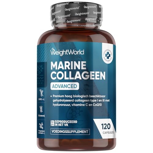 WeightWorld Collageen Capsules met Hyaluronzuur, Zink en Vitamine C