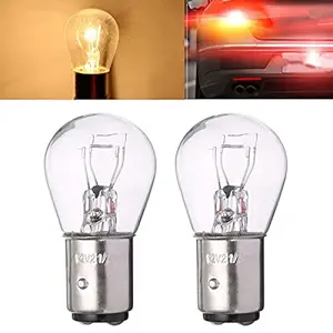 Speedwav 2pcs Car 1157 Reserve Light White BAY15D 21/5W Car Reverse Backup Stop Brake Tail Parking Liscense Plate Lamp Signal Light Bulb Vinylchange16