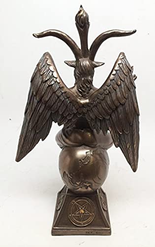 Ebros Gift Baphomet Figurine The Sabbatic Goat Decorative 9.5" H Statue