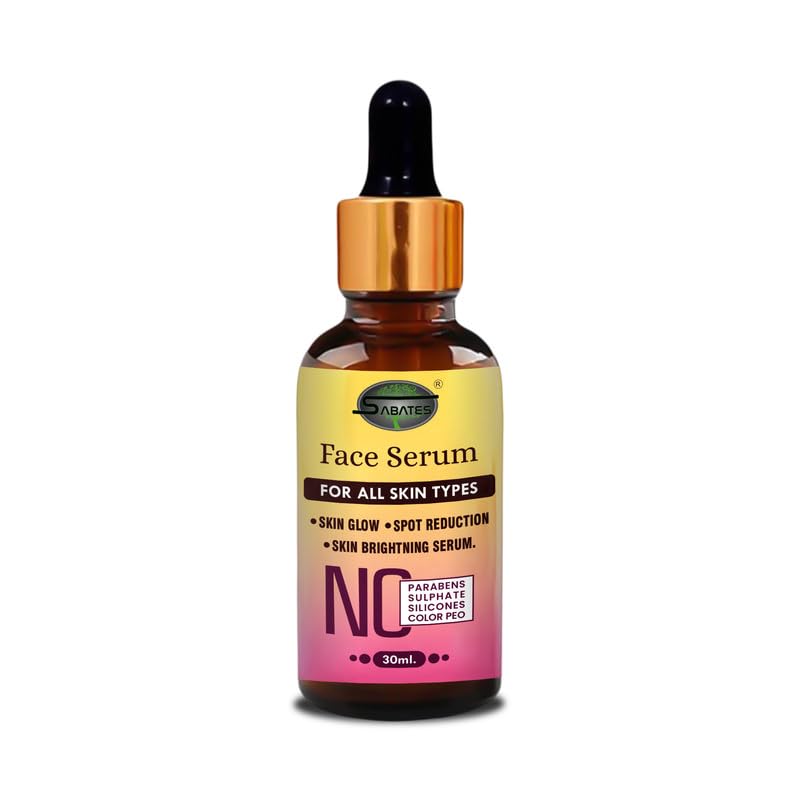 Skin Naturals, Face Serum, Increases Skin's Glow Instantly and Reduces Spots Overtime, Bright Complete Vitamin C Booster Full Coverage Blendable| Face Serum For Glowing Skin