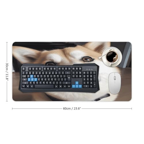Mouse Pad grande de goma con diseño Animal Dog Photo7 miniatura 2