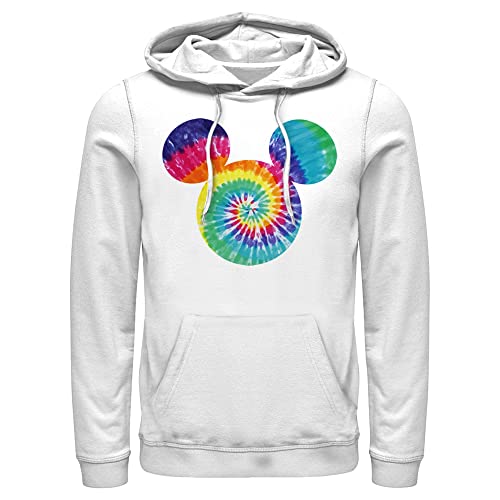 Disney Classic Mickey Tie Dye Fill Mens Pullover Hoodie