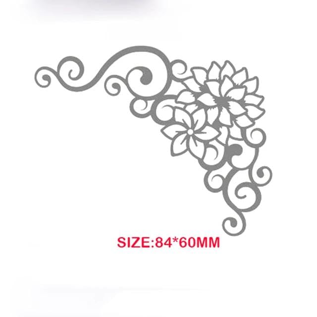 MSBDIE Flower Lace Metal Cutting Dies and Mold for Card Scrapbook Paper Craft Knife Mould Blade Punch Stencils- die 4