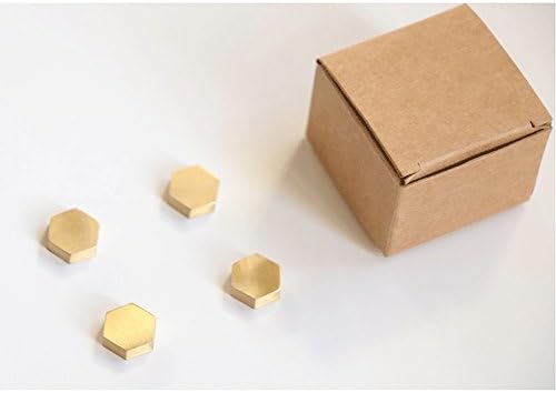 Brass Magnet,Fridge Magnet,Office Magnet,for Fridge Calendars Whiteboards Maps Decoration magnetic glass boards(8 Pack)