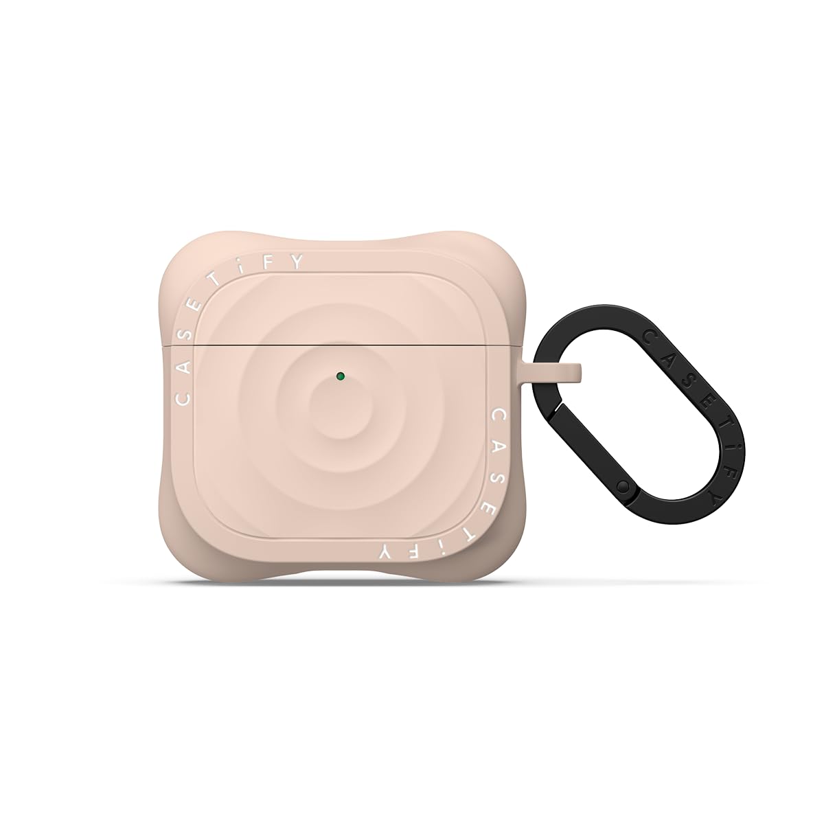 CASETiFY ウェーブ シリコンケース　オーツ Amazon | CASETiFY ウェーブ シリコン ケース AirPods 4 - オーツ