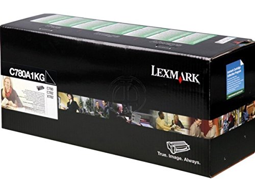 Toner noir C780A1KG Lexmark C 780 DTN cartouche laser originale 6000 pages