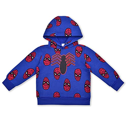 Ensemble Spider-Man bleu taille 6 pour garçon avec sweat à capuche et jogging - 2