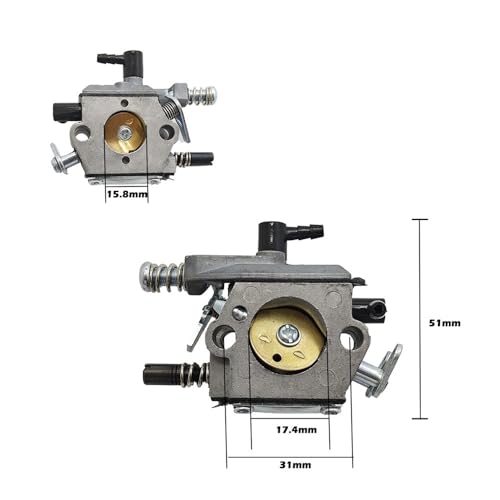 Repuestos for motosierra y carburador desbrozadora 52 y 58 de 45cc 5200 5800 3