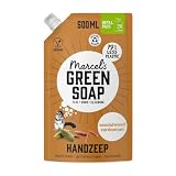 Marcel's Green Soap - Handseife Nachfüllpack Sandelholz & Kardamom - Nachfüllbeutel...