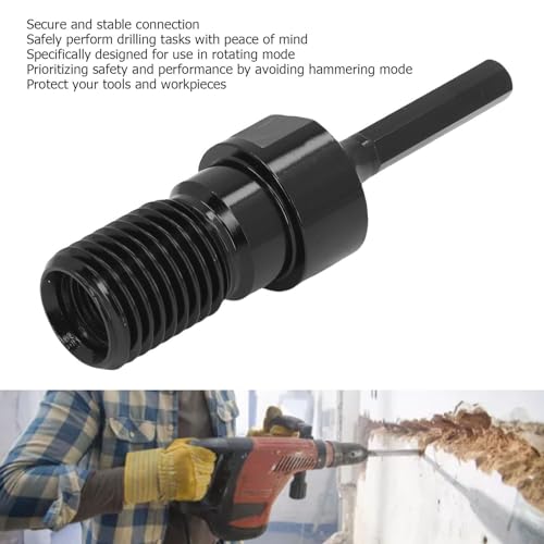 Sxhlseller Betonkernbohrer-Adapter, Starke Kompatibilität, Verbesserte Materialsichere Verwendung für Einen Effizienten Bohrmaterialkonverter