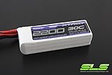 100% Leistung SLS LIPO-AKKU XTRON 2200mAh 3S1P 11,1V 30C/60C