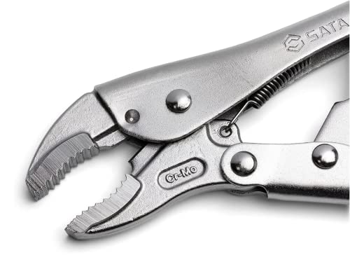 Sata 7" Curved Jaw Locking Pliers - St71102 (St71102St) #TOP3