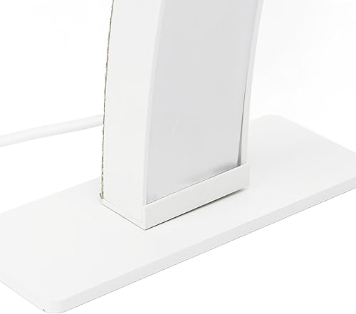 Miniatura 9 de Lámpara de escritorio de media luna, LED de media luna de 30 W con decoración adhesiva, 3 modos de luz, para esteticistas, tecnología de uñas,