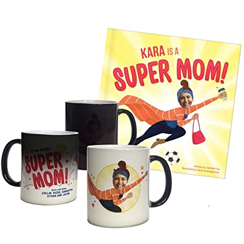 I See Me! Super Mom Personalized Story with Mug - Mother's Day Present