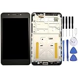 HUIFANGBU LCD Screen and Digitizer Full Assembly with Frame for ASUS MeMO Pad 7 LTE / ME375 (Black) (Color : Black)