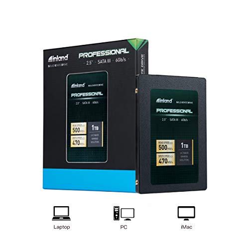 INLAND Professional 1TB SSD 3D NAND SATA III 6Gb/s 2.5" 7mm Internal Solid State Drive (1T) - Image 7