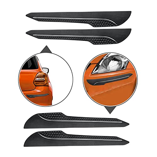 Image of AOSIS-Car Bumper Protector /Bumper Guard for 525i with Single Chrome Stripe (4-Pcs)