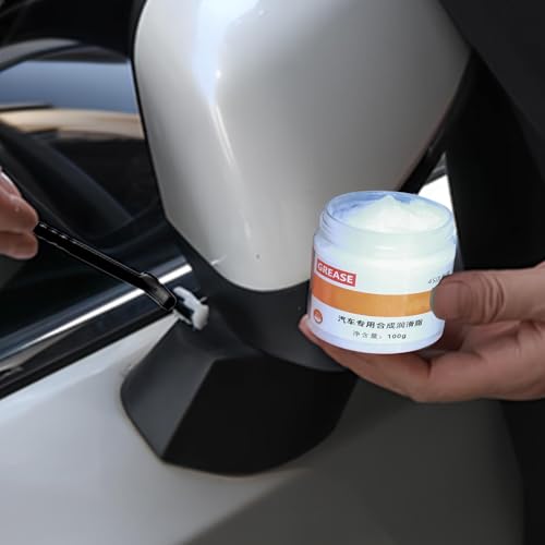 Lubrificante para trilhos de janela, graxa para teto solar - 100g Lubrificante para dobradiça de por