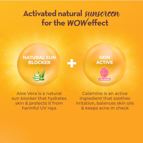WOW Skin Science Sunscreen Gel For Oily Skin | SPF 50 PA++++ | Blocks UV Rays | Balances Oil & Excess Sebum | Lightweight | Quick Absorbing | No white cast | UVA & UVB Protection | 50 ml | Pack of 3