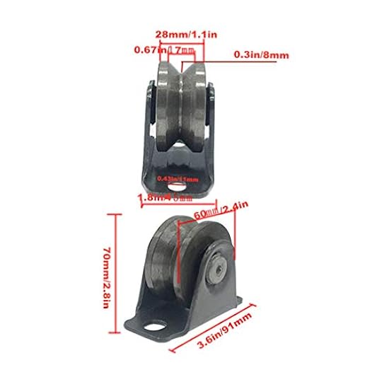 Ruote Hy-weld Rigide E Orientabili Set Di 4 Ruote In Acciaio 5x2" - 2 Rigide E 2 Girevoli, Per Carrelli, Mobili, Bancali Ruote Per Carrelli Hy-Weld - Foto 10