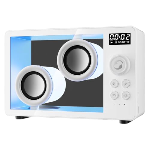 Haut-parleur Bluetooth transparent pour illuminer vos soirées avec un son HiFi portable unique