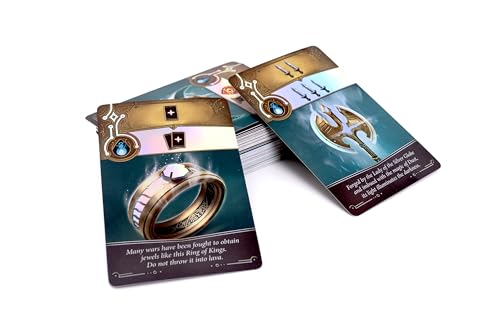 Image of Dungeon Legends Board Game - Cooperative Card-Based Adventure in The Avel Universe! Immersive Fantasy Strategy Game for Kids & Adults, Ages 10+, 1-4 Players, 60-90 Min Playtime, Made by Rebel Studio