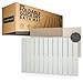 Minismus Tappeto Bagno Assorbente Arrotolabile in Diatomite 60x40cm Grigio Scuro - Tappeto Doccia Assorbente - Tappetino da Bagno in Pietra - Stone Bath Mat (Grigio Chiaro) immagine