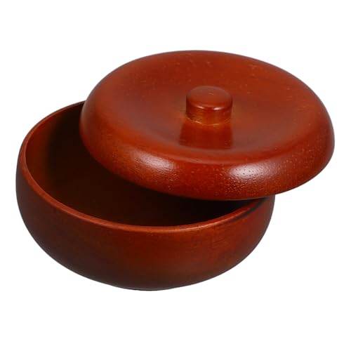 PRETYZOOM Men Shaving Soap Bowl Cup Skin Friendly Cream Holder for Outstanding Grooming Experience Facial Cleansing Tool for Men Shaving Routine Includes Lid