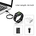 Smart Watch Charger, 2 Pack Charger Cable Compatible with Anbes Fitness Tracker, Portable Magnetic Charger with USB Charging Cable Cord for 205L Only