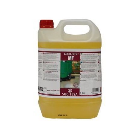 Desengrasante enérgico para fregadoras. Botella 5 litros Cover