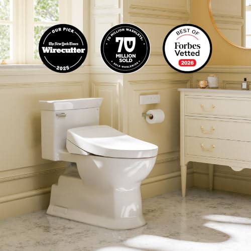 TOTO® WASHLET® S5 Electronic Bidet Toilet Seat with Instantaneous Water Heating, PREMIST and EWATER+ Wand Cleaning, Elongated, Sedona Beige - SW3446#12 - image 5