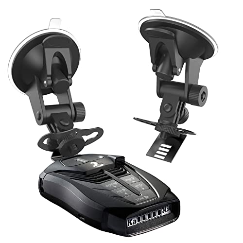 Plozoe Radar Detector Mount,Windshield And Dashboard Radar Holder,Suction Cup Radar Detector Mount,Compatible With Cobra Rad 480I Radar Detector Mount Etc. (0.86) #TOP4