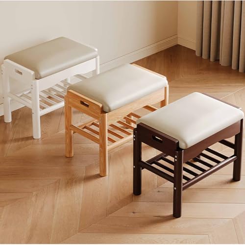 Banc d'entrée pour ranger les chaussures idéal pour simplifier votre routine matinale