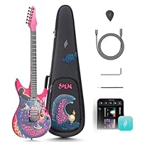 ENYA Nova GO Sonic スマートエレキギター 初心者入門セット Amazon | ENYA Nova GO Sonic スマートエレキギター 初心者入門