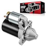 Torchbeam 17827N Starter Motor Replacement for 2001-2010 Accent 1.6L 2006-2010 Rio 1.6L 0.9KW