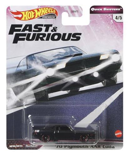 Hot Wheels Fast & Furious '70 Plymouth Cuda miniatura 1