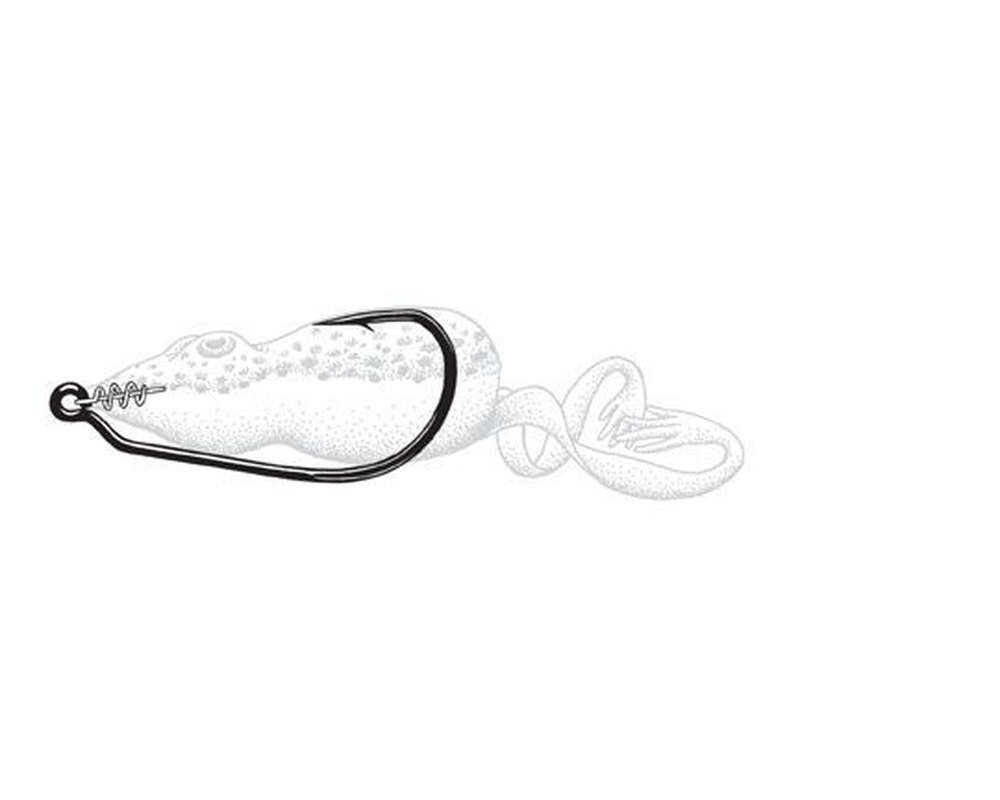 Owner Twistlock 3X Hook with Centering Pin, Non-Weighted Black (2/0)