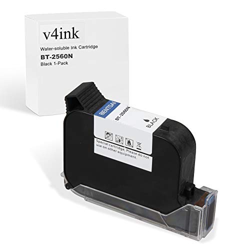 Lowest Price BT-2560N v4ink BENTSAI Original Aqueous Water Soluble Ink Cartridge Replacement for BENTSAI Handheld Inkjet Printer BT-HH6105B1 Black 1 Pack Black Friday - 40% OFF BT-2560N v4ink BENTSAI Original Aqueous Water Soluble Ink Cartridge Replacement for BENTSAI Handheld Inkjet Printer BT-HH6105B1 Black 1 Pack
