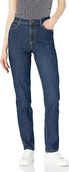 Image of Gloria Vanderbilt Womens Amanda Classic High Rise Tapered Jean Plus Size