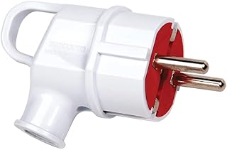 Horoz Original Turkish 16 Amp White*Red Plastic Power Strip with Copper Components