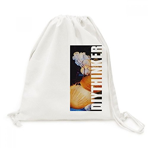 Sac à dos voyage méduses tropicales en toile pour remplacer les sacs lourds encombrants
