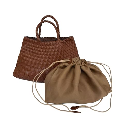 Bolso tejido tote para mujer con cartera, hombro hobo miniatura 7